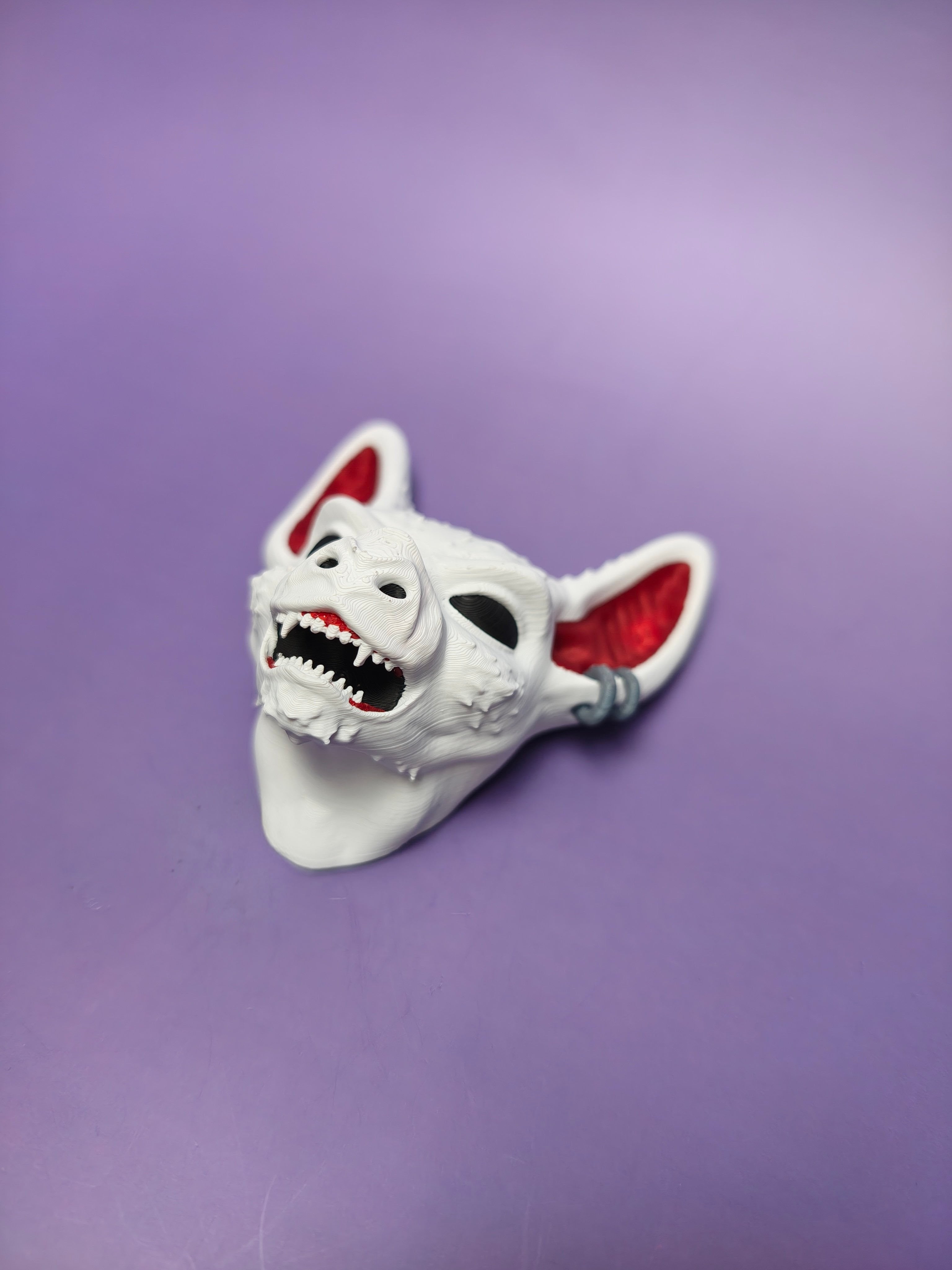 Punk Bat Magnet 3d model