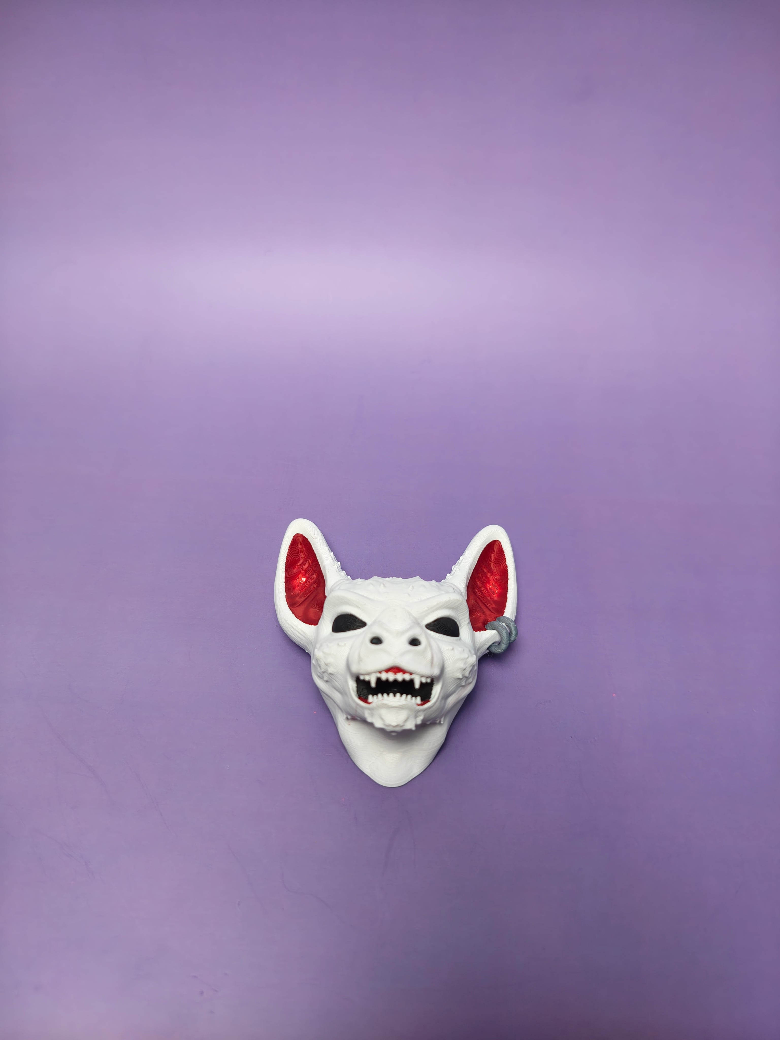 Punk Bat Magnet 3d model
