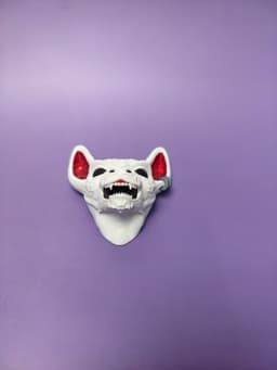 Punk Bat Magnet 3d model