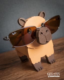 CAPYBARA GLASSES HOLDER 3d model