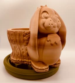 Bunny Planter 3d model