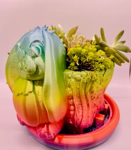 Bunny Planter 3d model