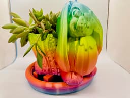 Bunny Planter 3d model