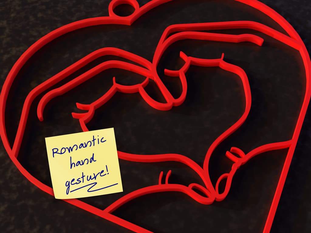 Heart Hands 3d model