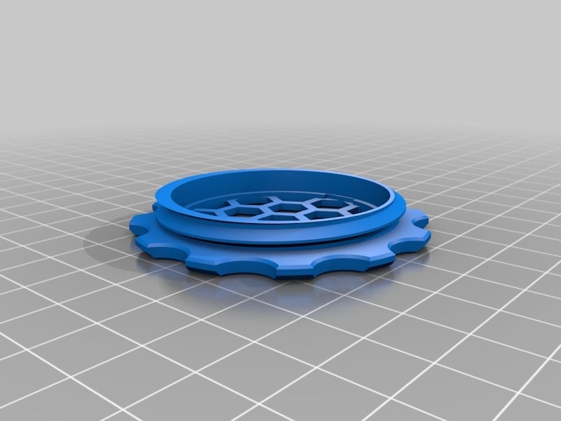 Inside Spool Desiccant Holder 3d model