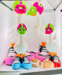 Football Helmet Goose Gear for Porch Goose 3d model