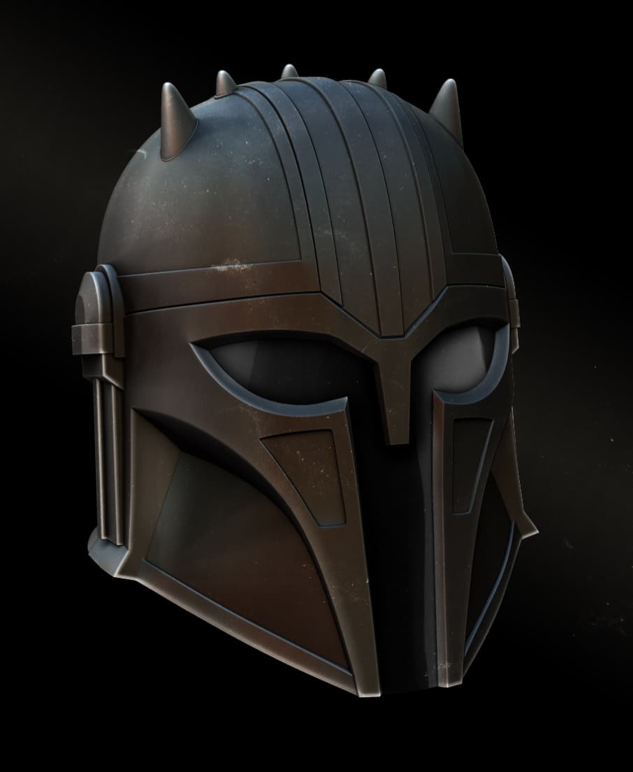 Armorer helmet 3d model
