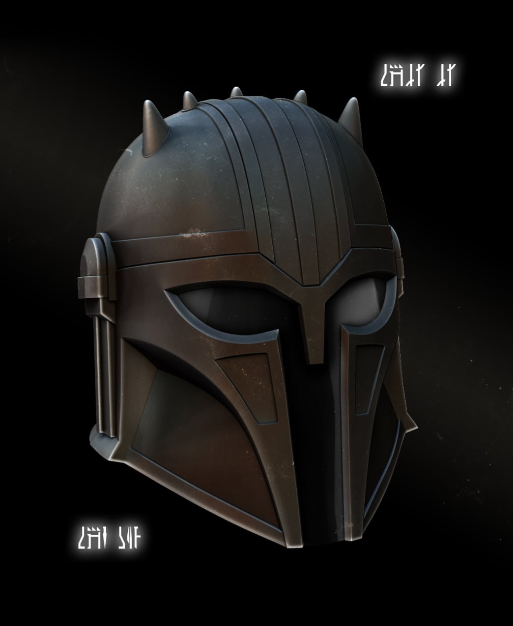 Armorer helmet 3d model