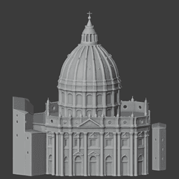 St. Peter's Basilica 3d model