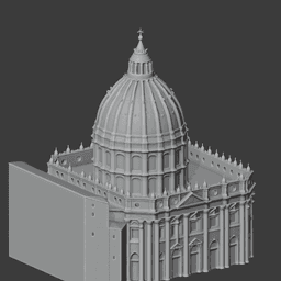 St. Peter's Basilica 3d model