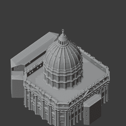 St. Peter's Basilica 3d model