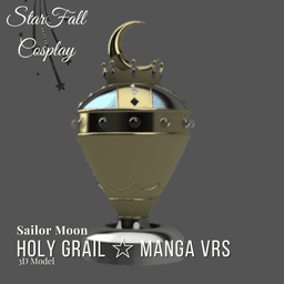 Holy Grail Sailor Moon Manga Version 3d model
