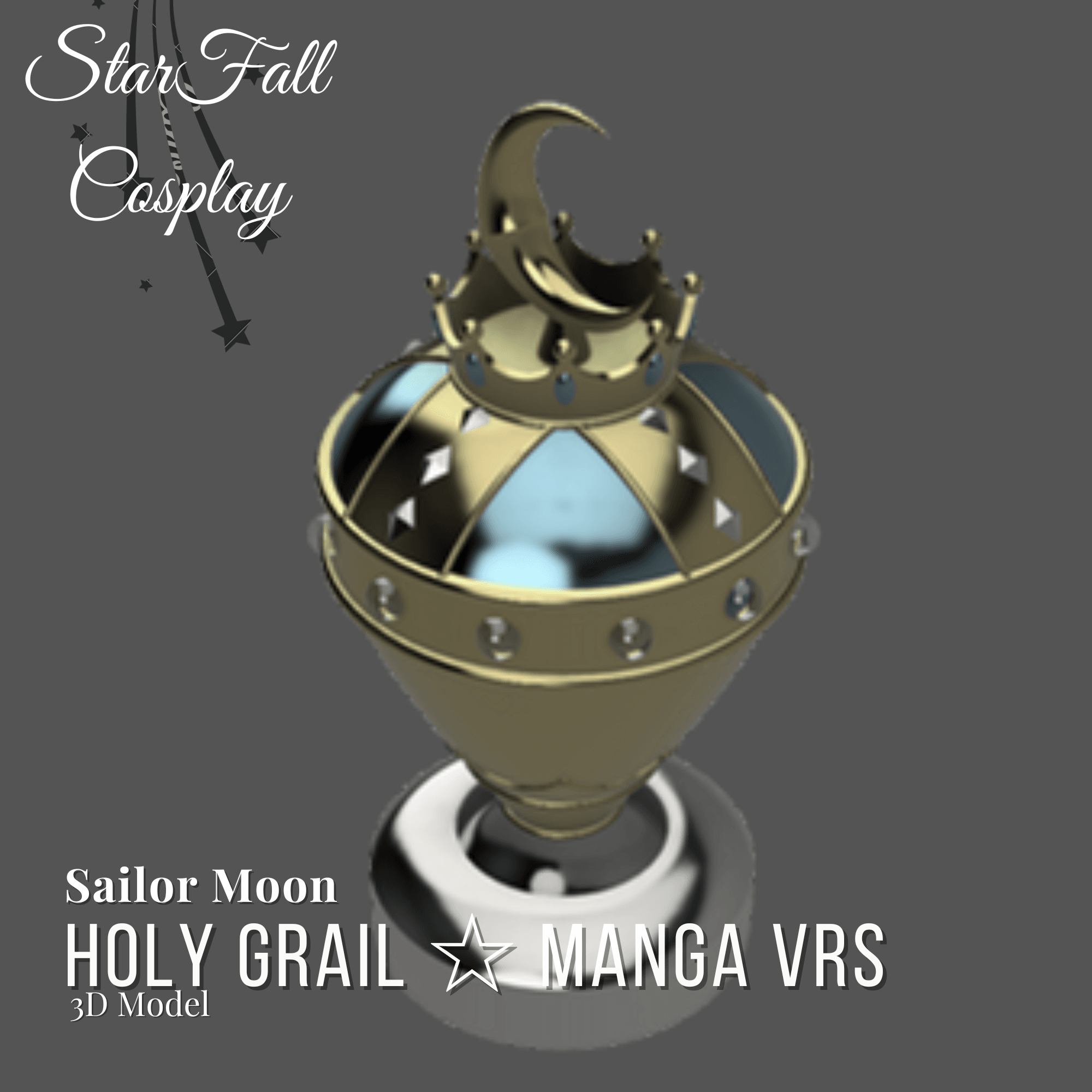 Holy Grail Sailor Moon Manga Version 3d model