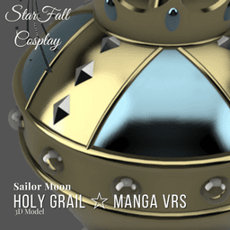 Holy Grail Sailor Moon Manga Version 3d model