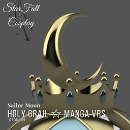 Holy Grail Sailor Moon Manga Version 3d model