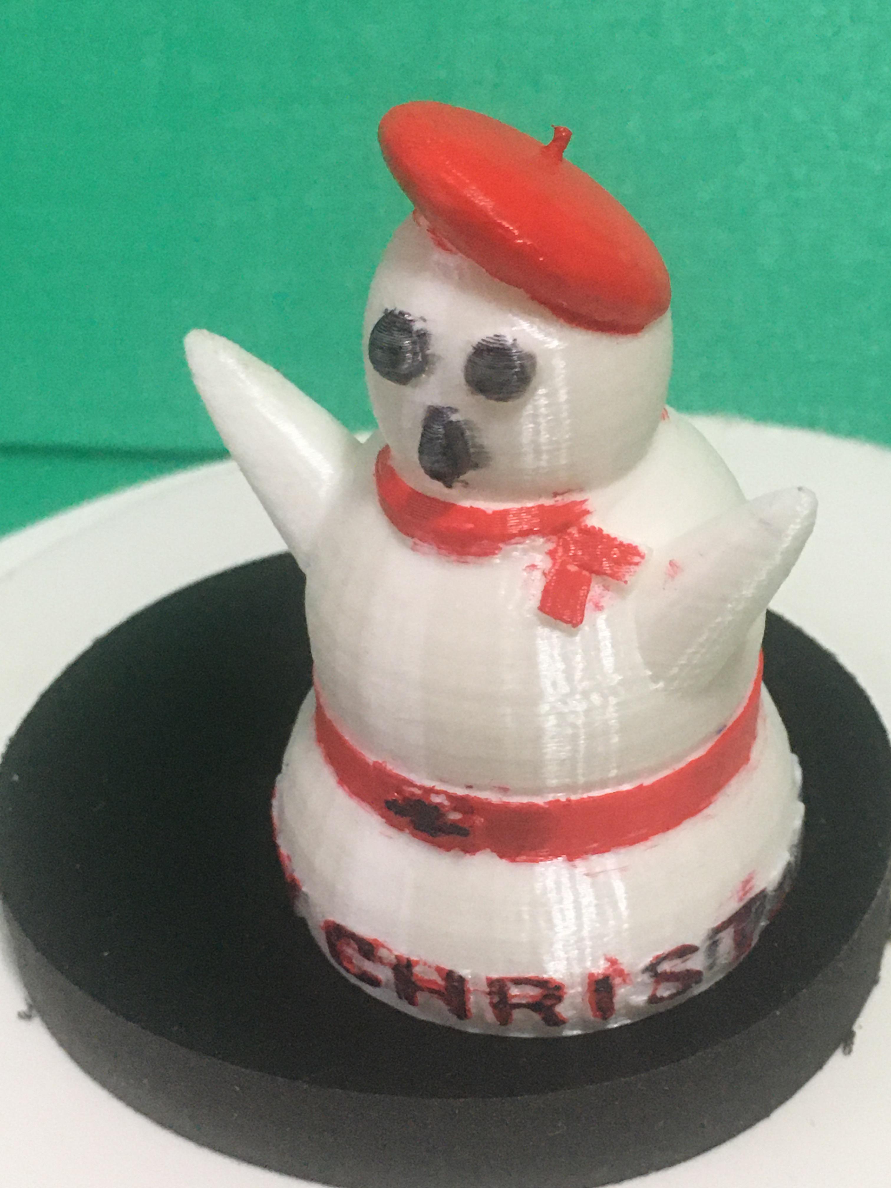 snowman (2).stl 3d model
