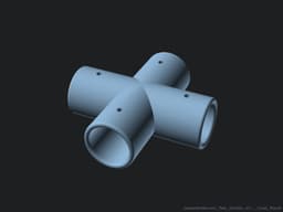 Tube Junction 3d model