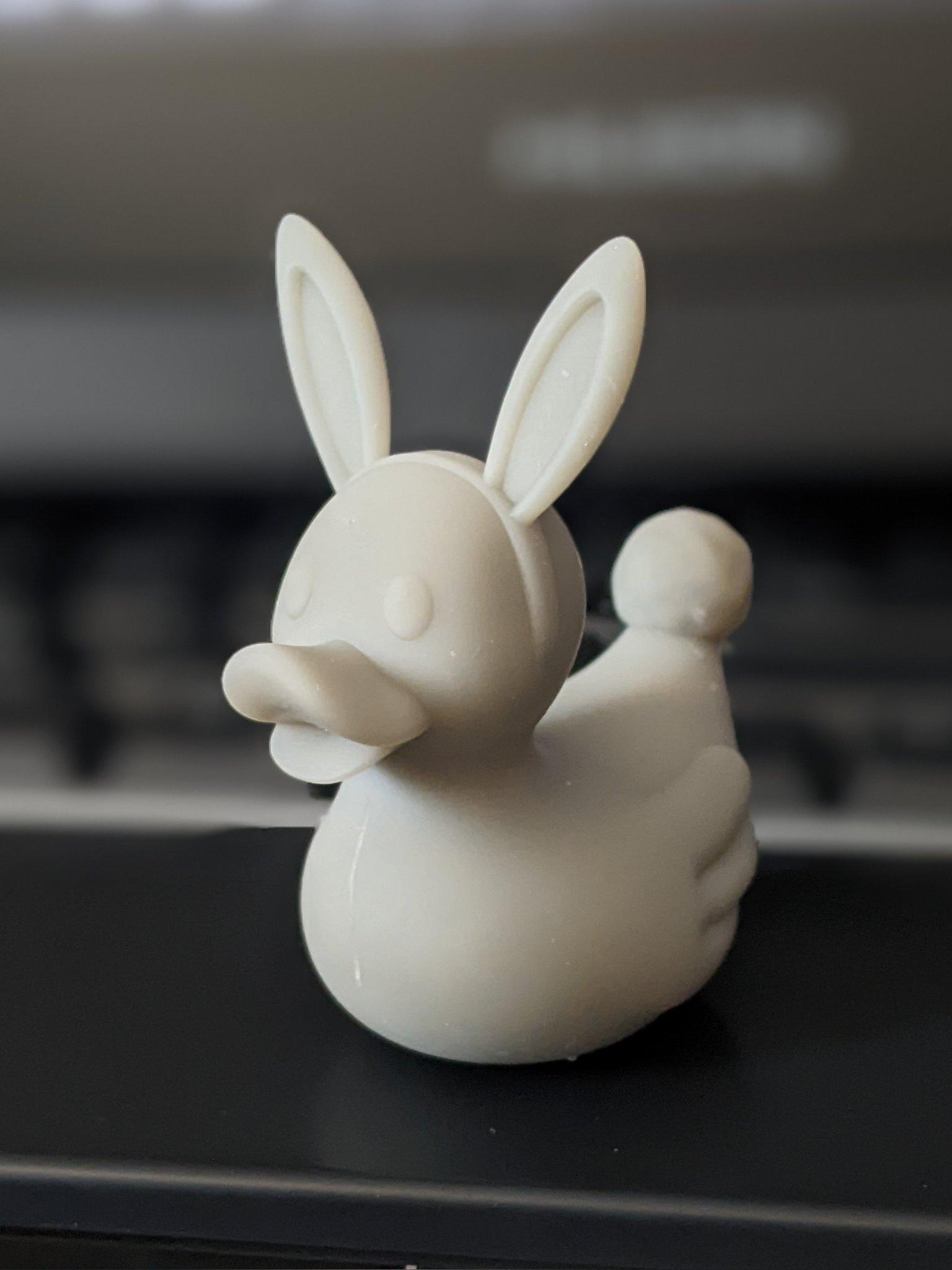 Bunny Rubber Ducky 3d model