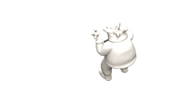 Beagle Boy - Ducktales fan art 3d model