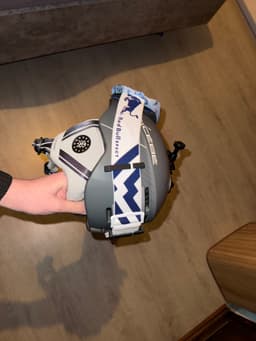 Fixation élastique masque de ski 3d model