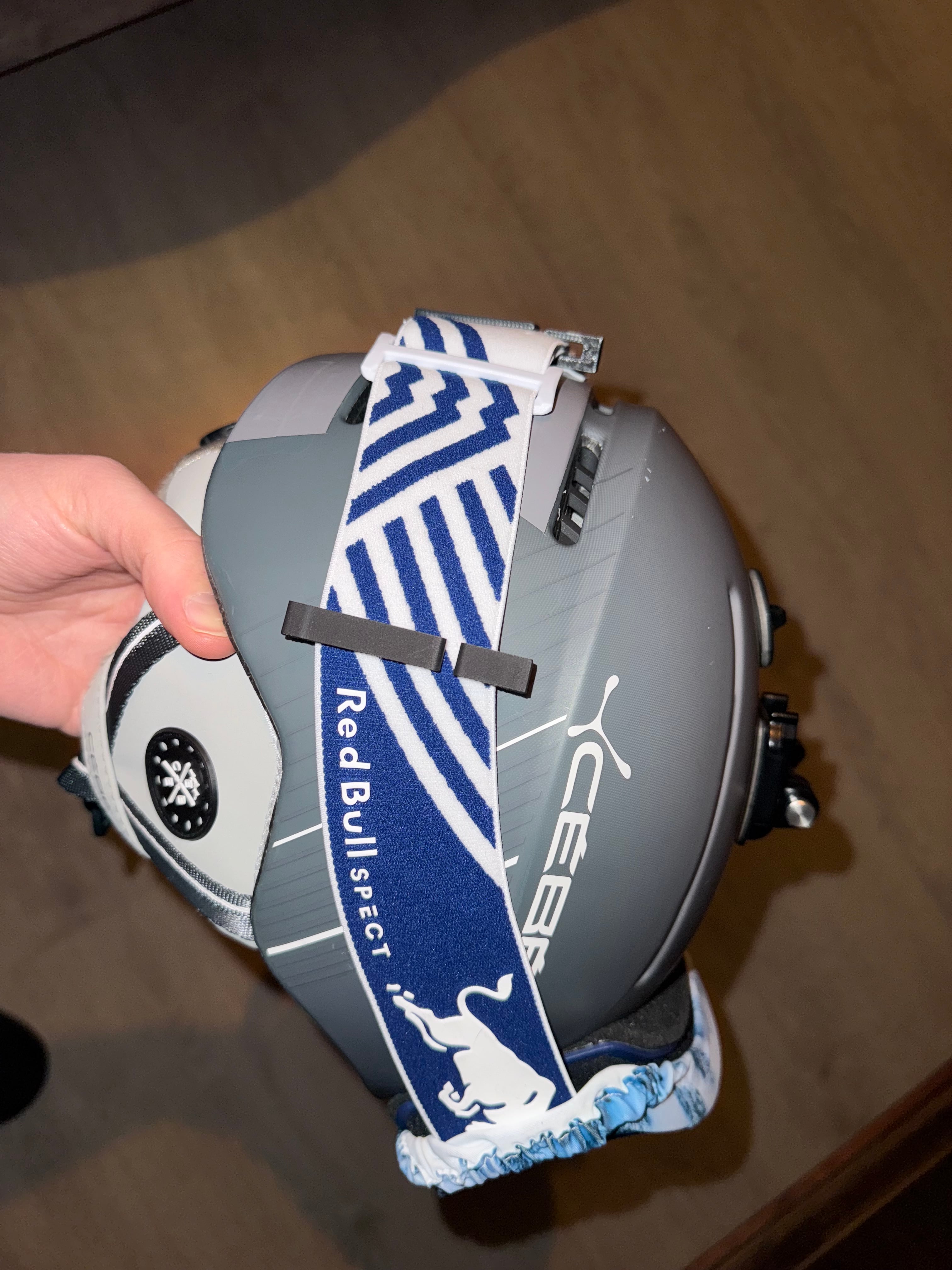Fixation élastique masque de ski 3d model