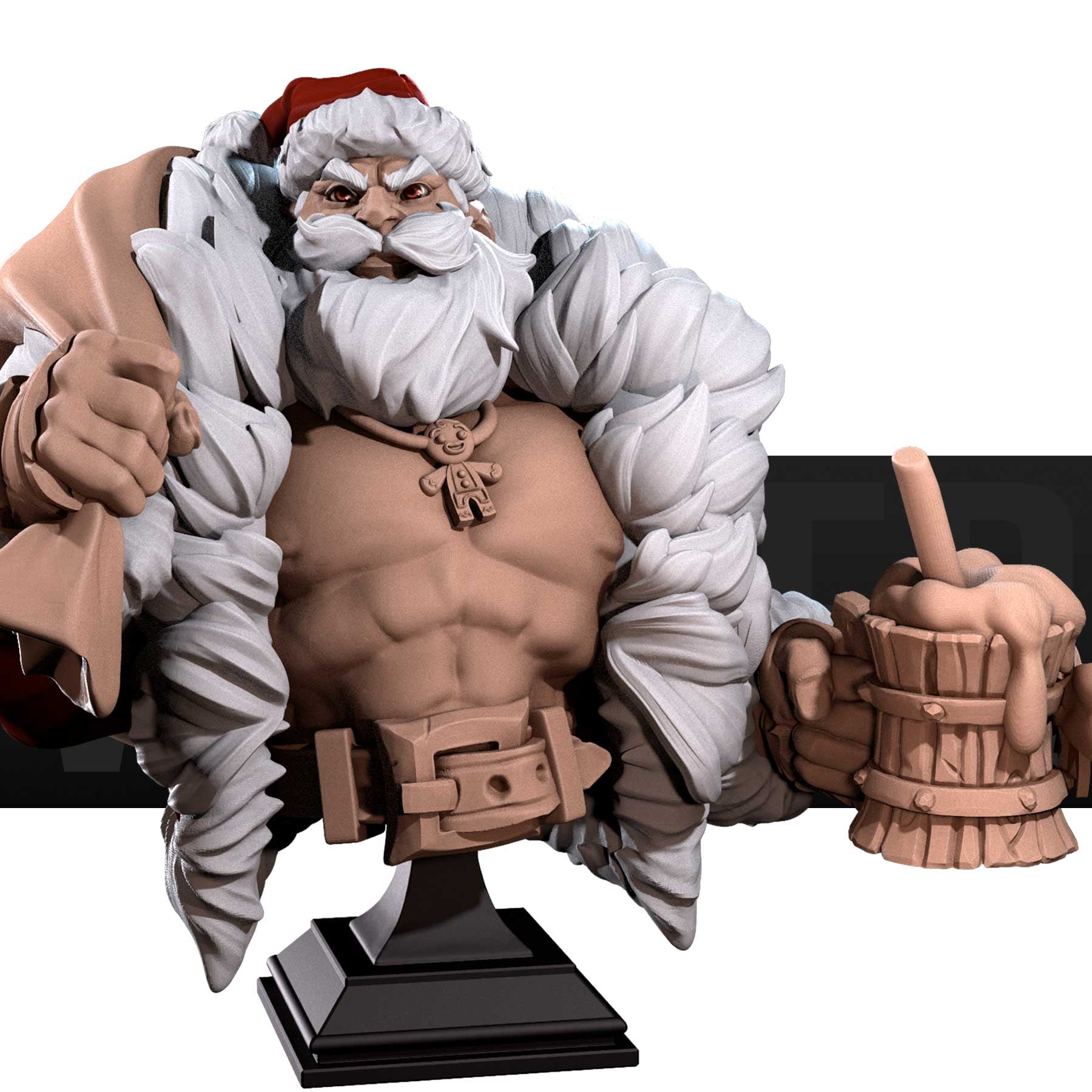 Bust Klaus 3d model