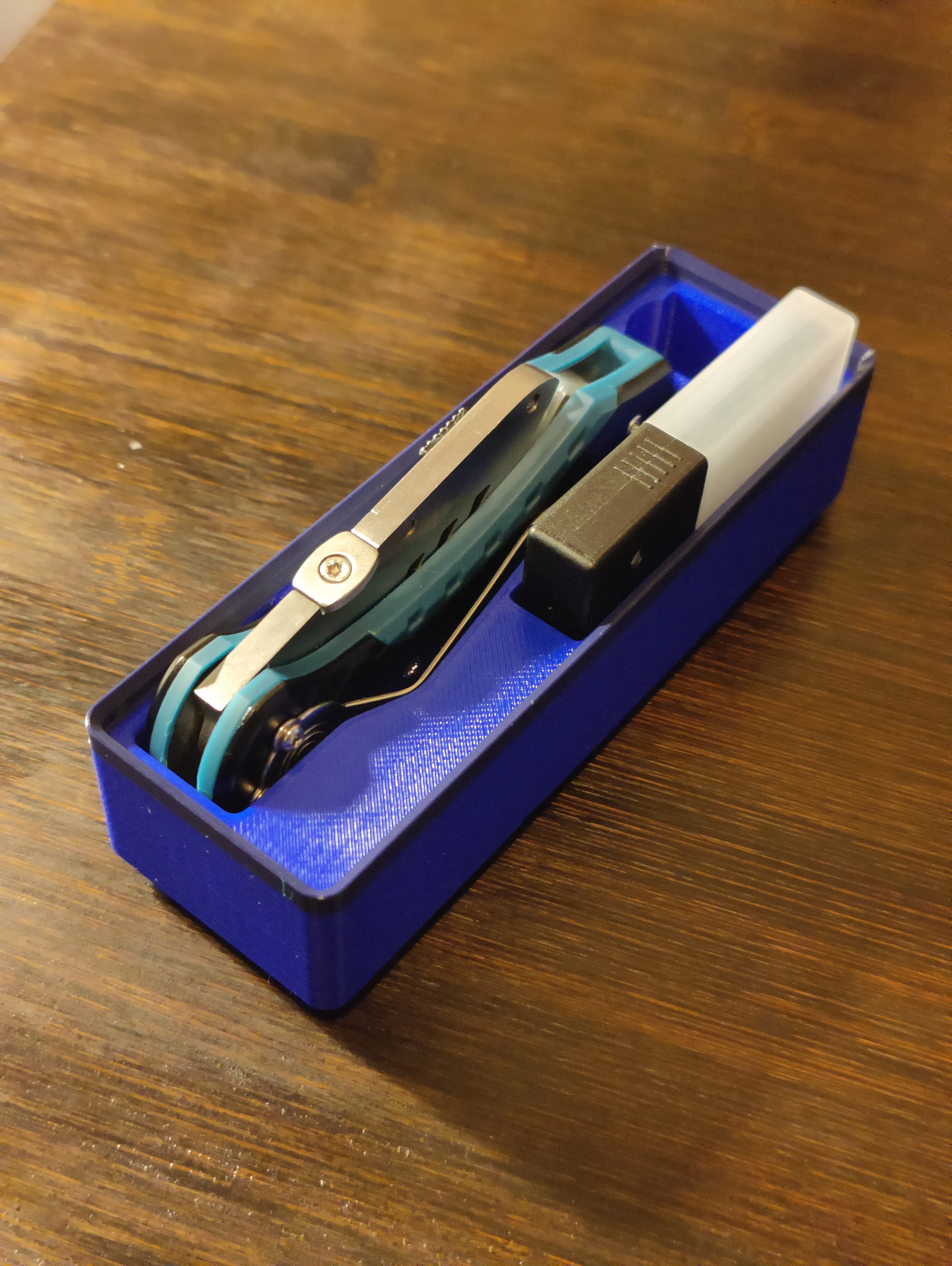 Gridfinity Makita Razor Knife, Blades, and Accessory Block.stl 3d model