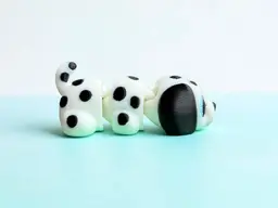 Kawaii (Cute) Dalmatian 3d model