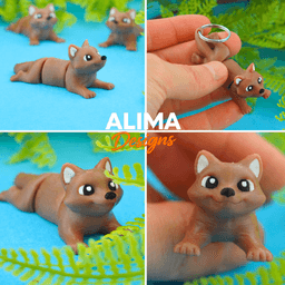 Tiny Wolf 3d model