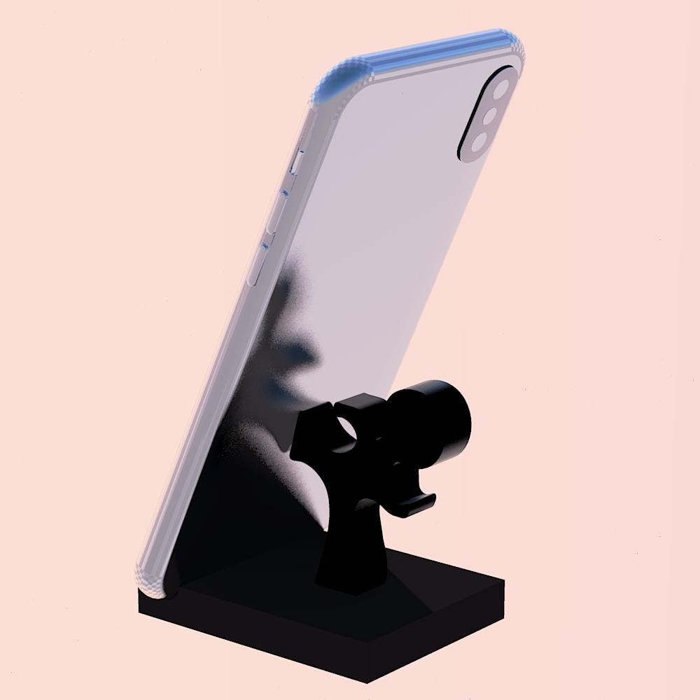 Karate Phone Holder 🥋📱 3d model