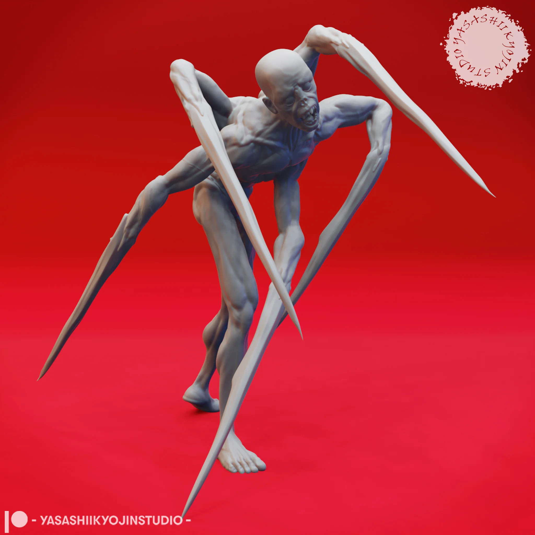 Sorrowsworn - The Lost - Tabletop Miniature (Pre-Supported) 3d model