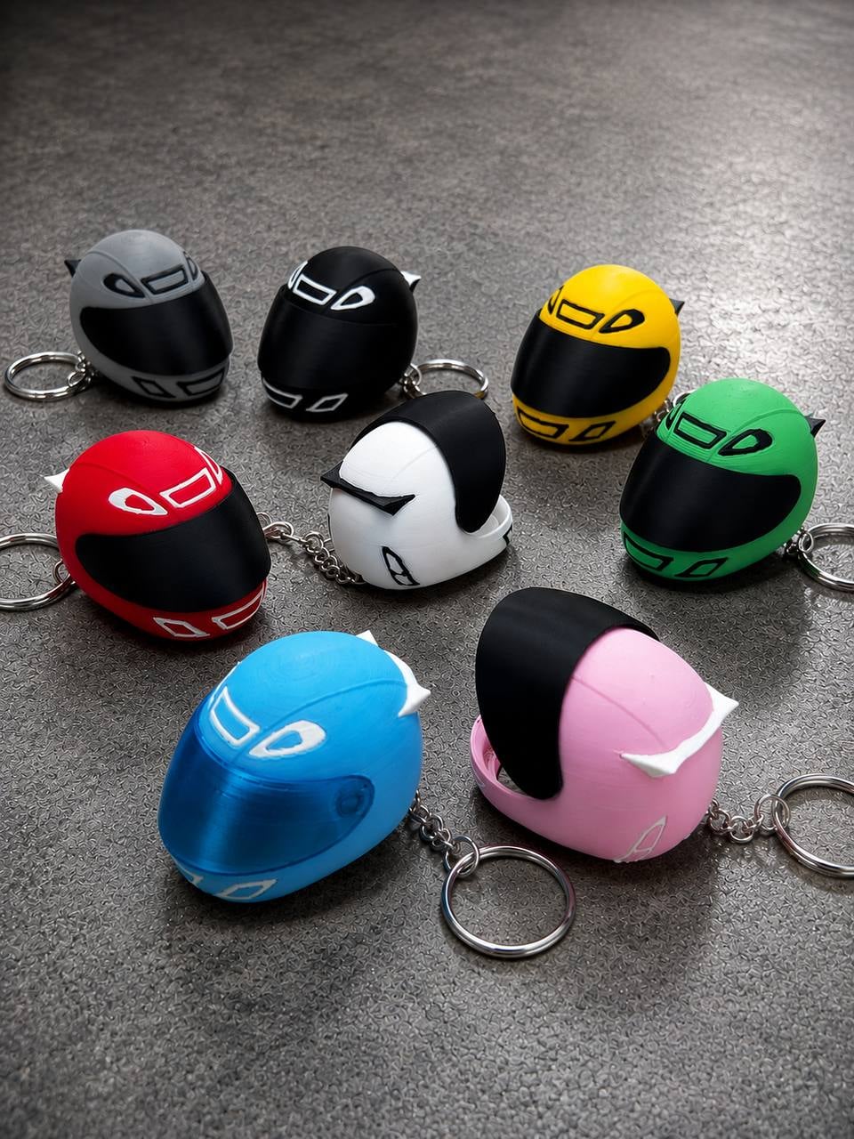 Racing Helmet Keychain 2.0 3d model