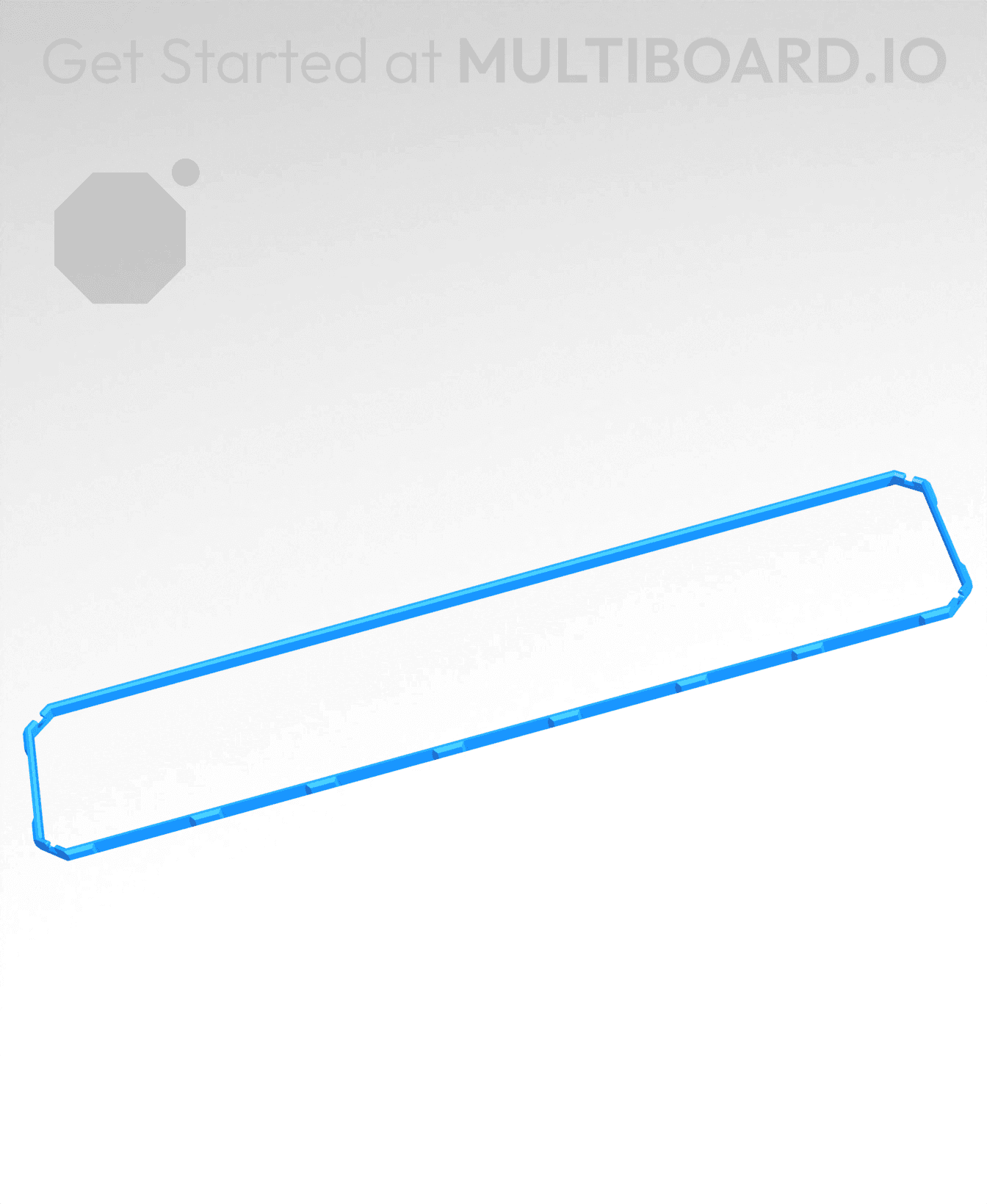 4x1 - Top Click Rim 3d model