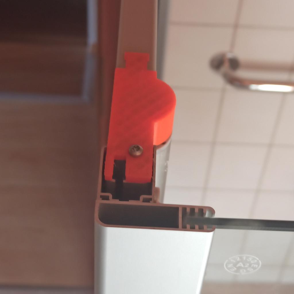 Richter+Frenzel Optiset Shower Door Hinge 3d model