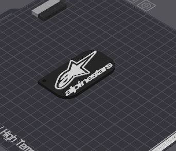 Keychain: Alpinestars II 3d model