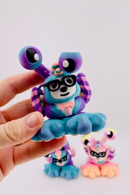My Dream Monster -Puppy Glasses 3d model