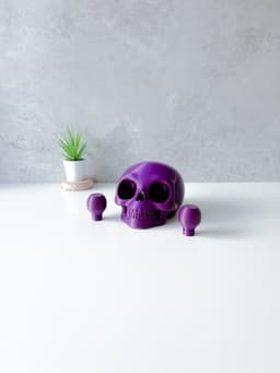 Grim Seasoners - Salt & Pepper Set 3d model