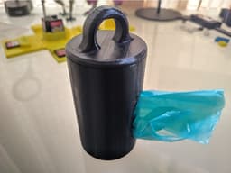 Pet bag dispenser 3d model