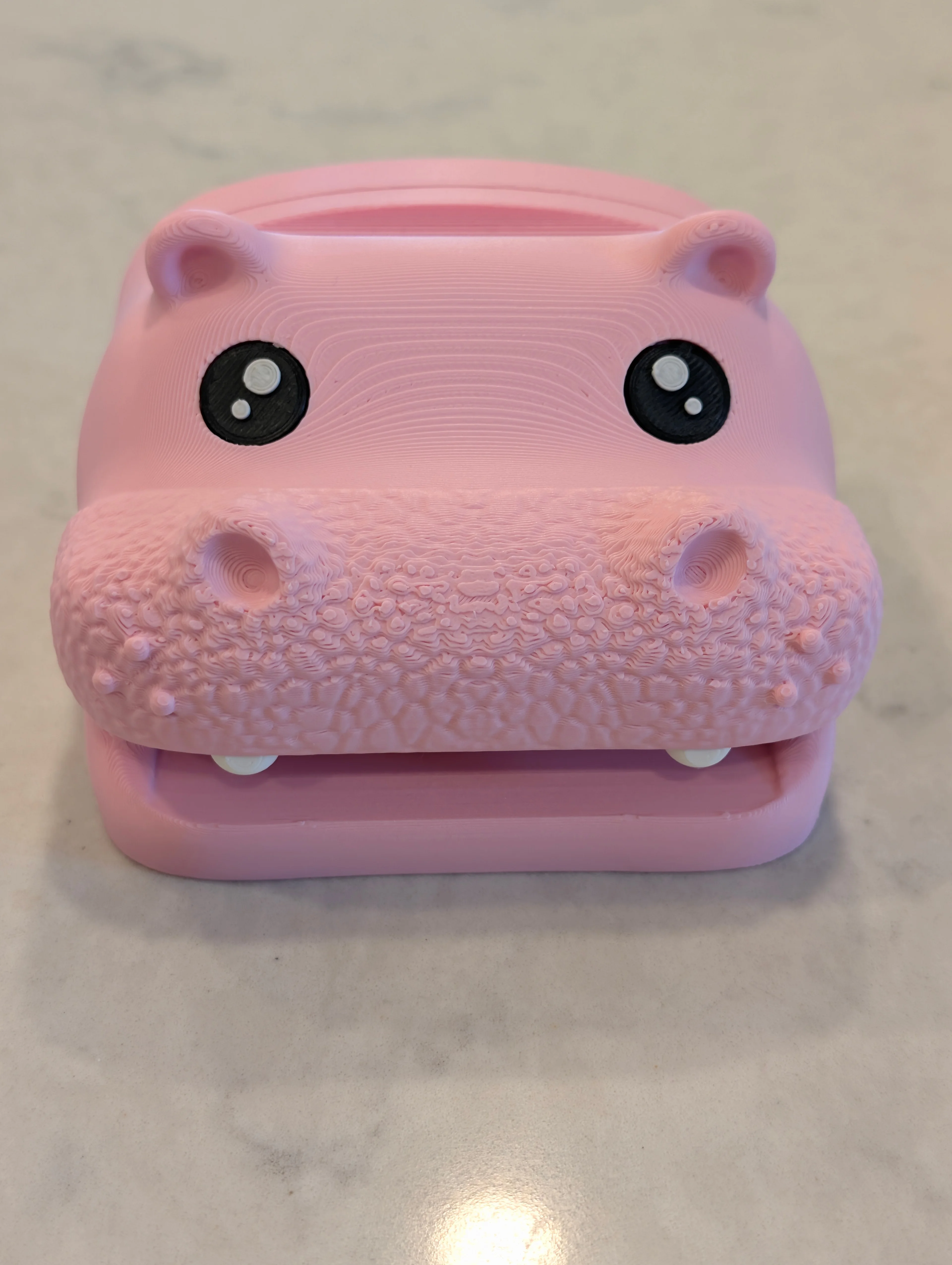 Very nice model! Printed on a Core On, used the modified eyes I did for the Highland Cow because my Core One is single color, but I'm happy with the results.