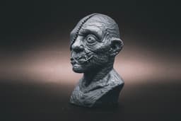 Burlap Bust (Pre Supported) 3d model
