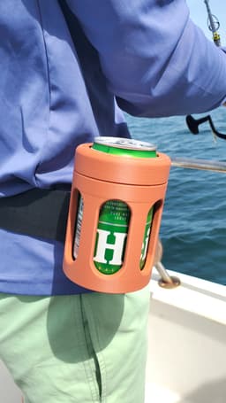 Belt Drink Holder 3d model
