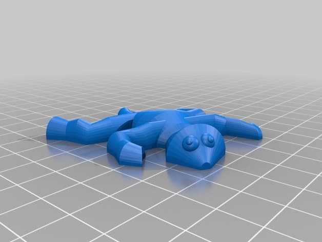 Escher's Lizard in 3D or Hagedis 3d model