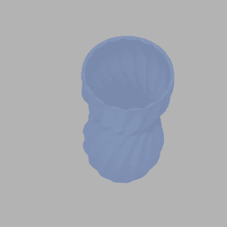 Hourglass Shaped Vase 3d model