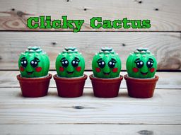 Clicky Cactus 3d model