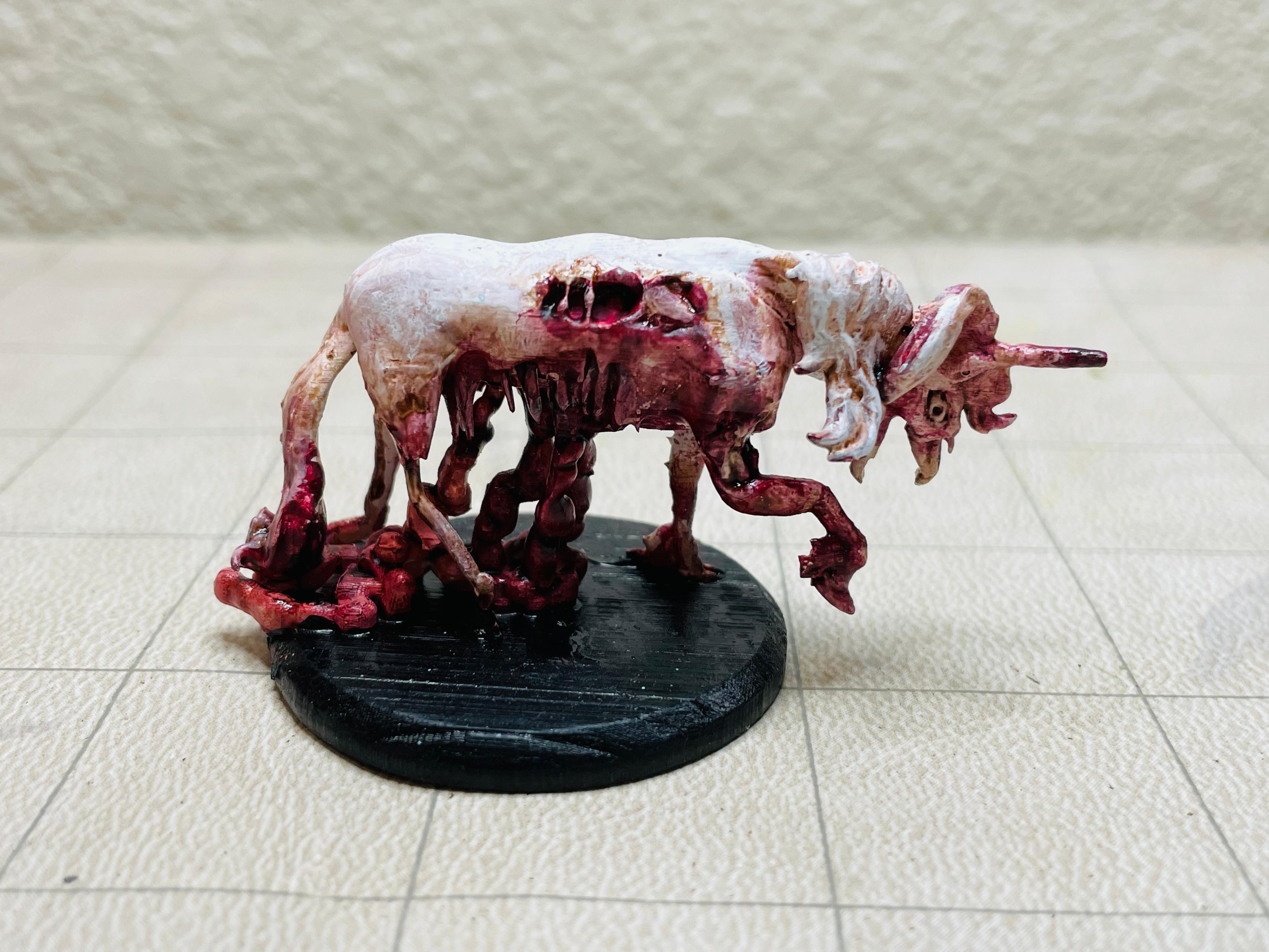 Zombie Unicorn 3d model