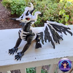 Skelly Dragon - Articulated Dragon 3d model