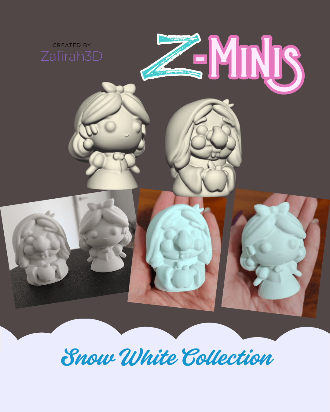 Z-MINIS SNOW WHITE COLLECTION 3d model