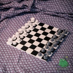 Telescoping Chess Complete Set 3d model