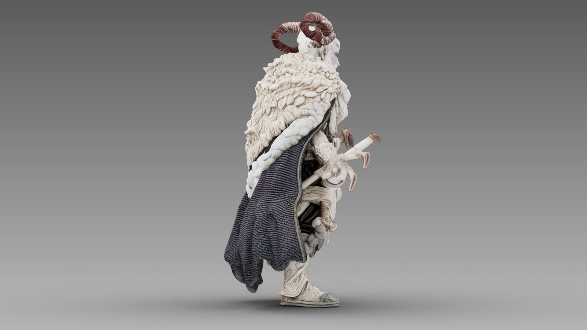 The Ram Sage 3d model