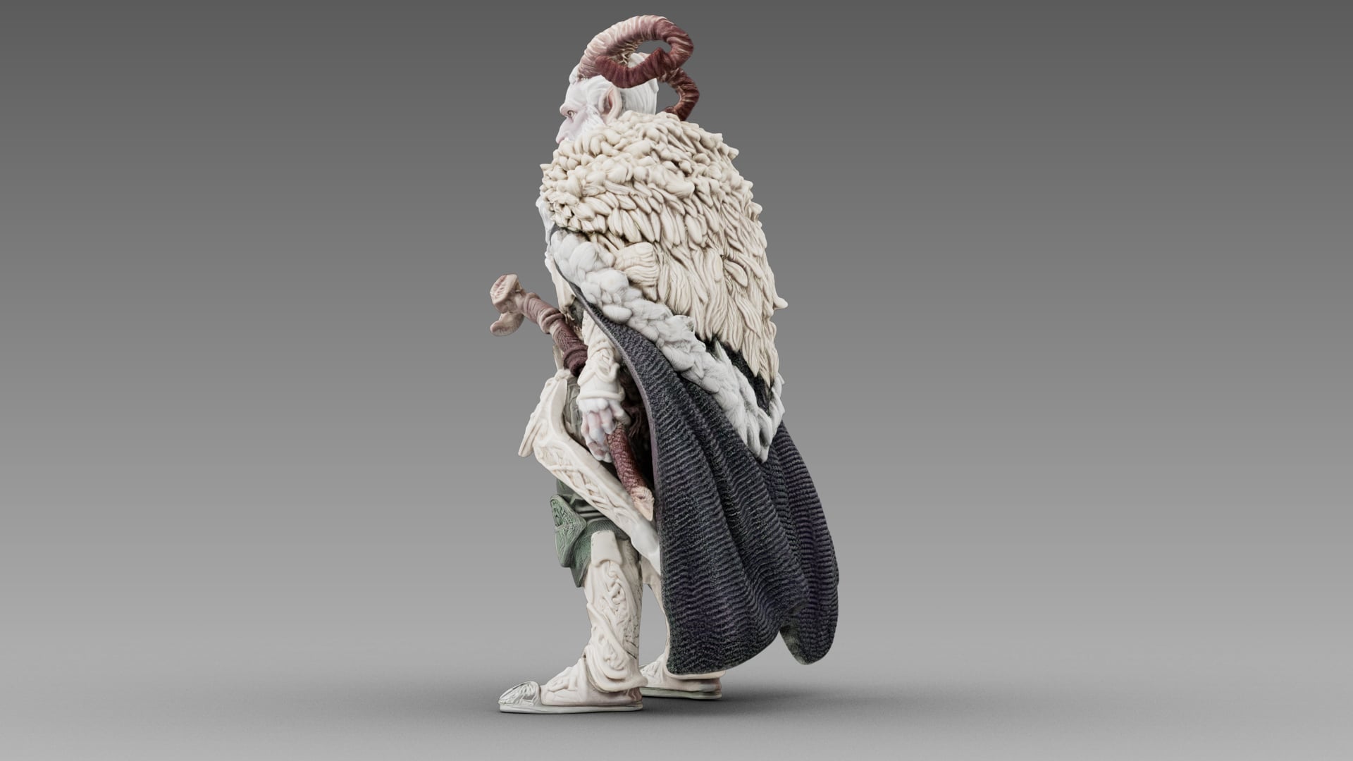The Ram Sage 3d model